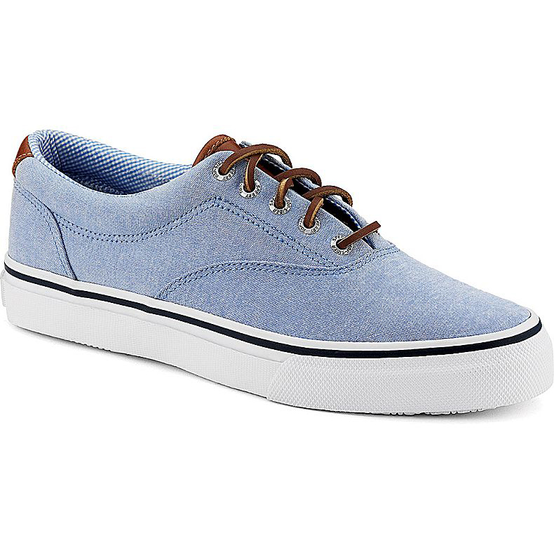 Sperry Top Sider Mens Striper CVO Blue Chambray | FREE SHIPPING WITHIN ...